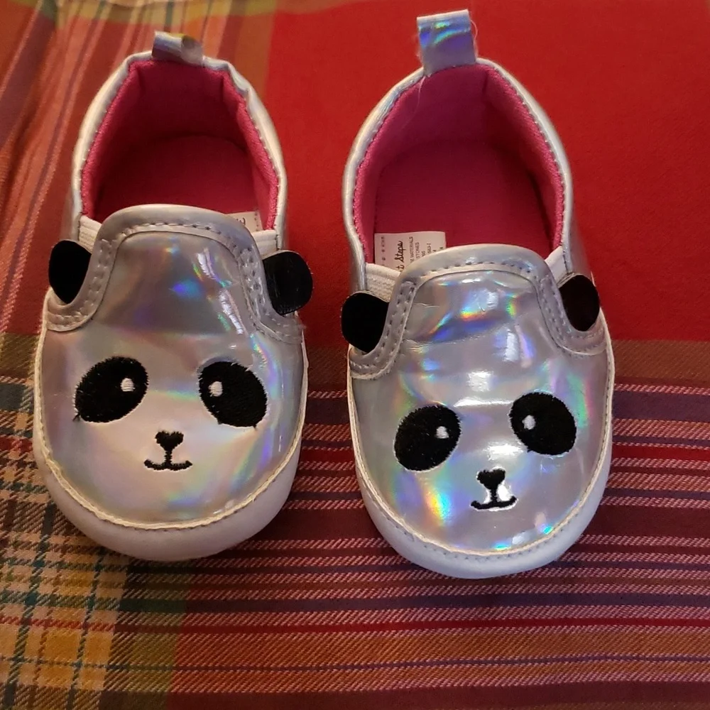 First Steps Panda Shoes - Picture 1 of 4